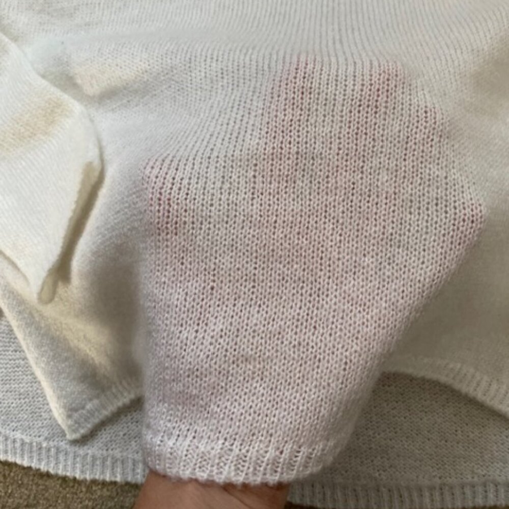 Women's Off Shoulder Sweater - Picture 2 of 5